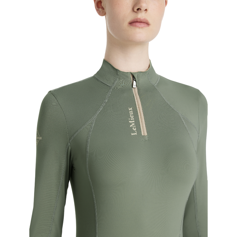 Lemieux - Baselayer lange mouwen dames Klassiek rozemarijn