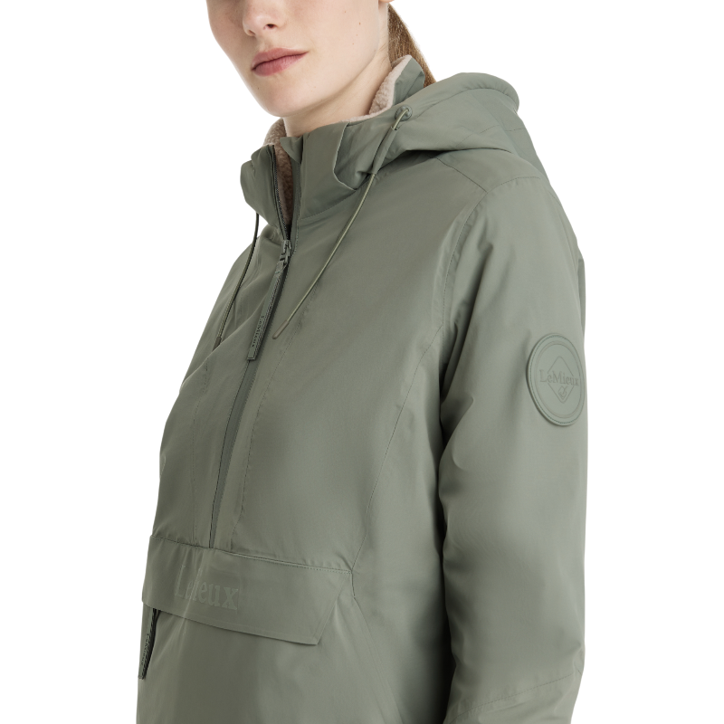 Lemieux - Waterdichte half-zip jas Phoebe voor dames rosemary