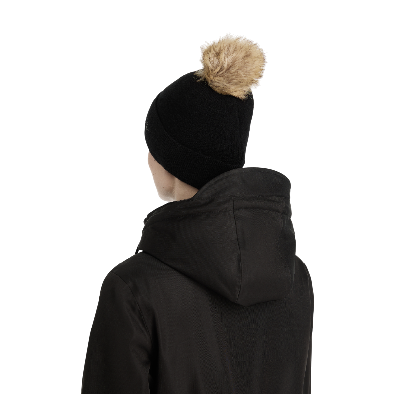 Lemieux - Bonnet femme Sparkle noir | - Ohlala