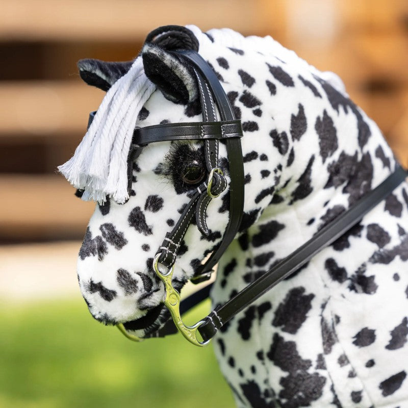 Lemieux - Western hoofdstel voor zwarte Toy Pony
