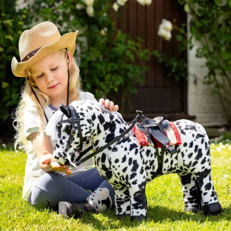 Lemieux - Western hoofdstel voor zwarte Toy Pony