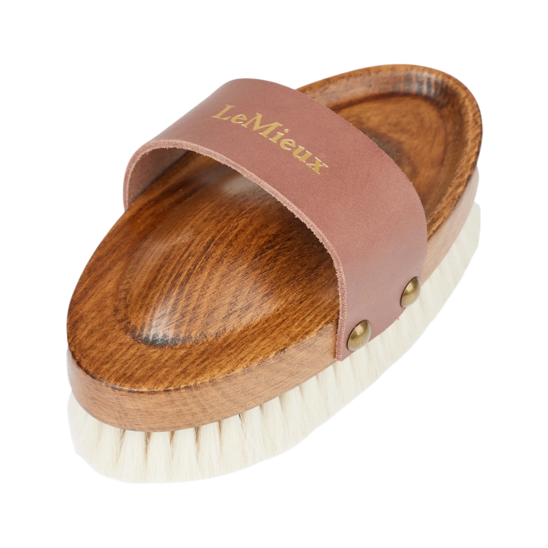 Lemieux - Sanfte Bürste aus Ziegenhaaren Artisan braun