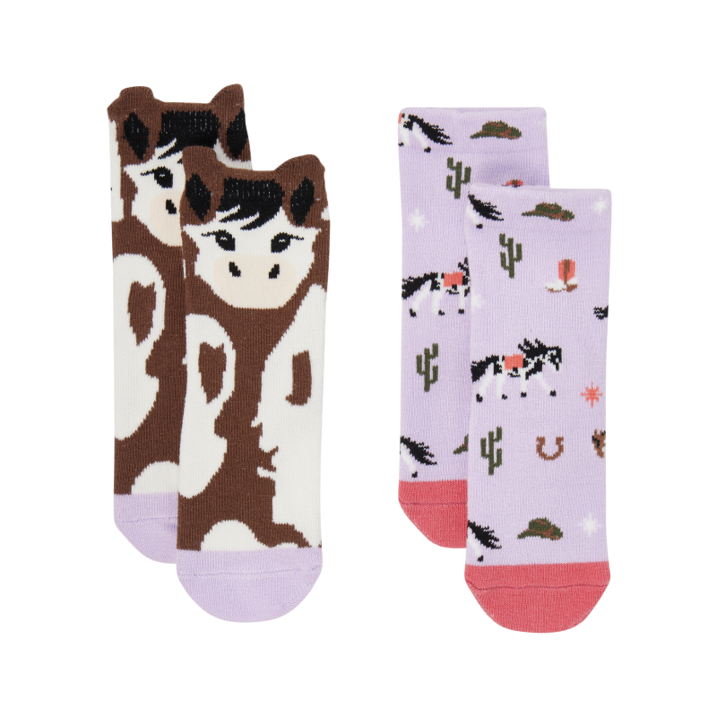 Lemieux - Mini Paint Pony lilafarbene Socken (x2)