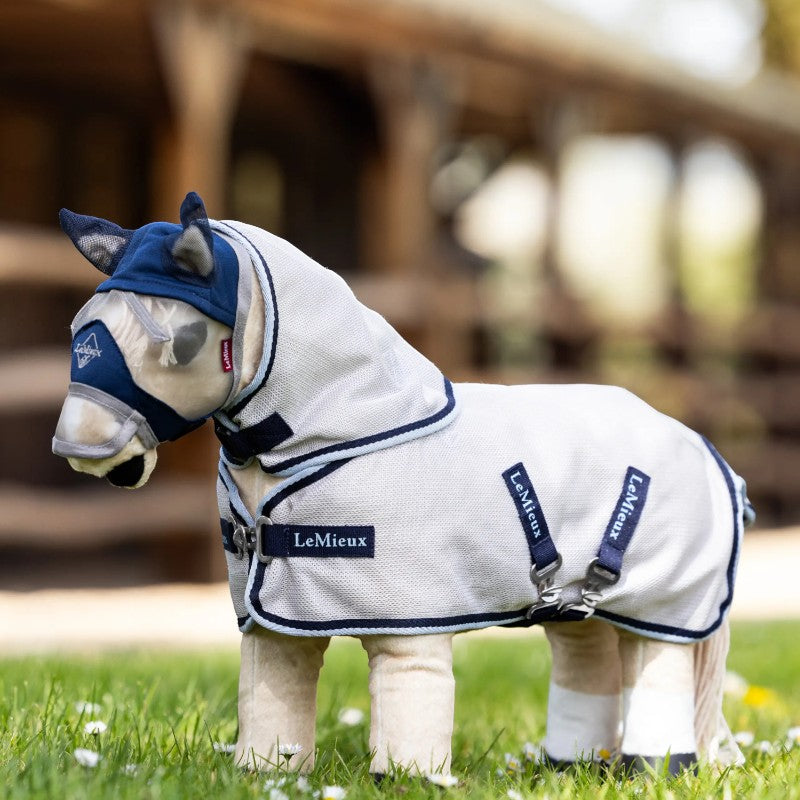 Lemieux - Anti-fly shirt for gray/navy Toy Pony