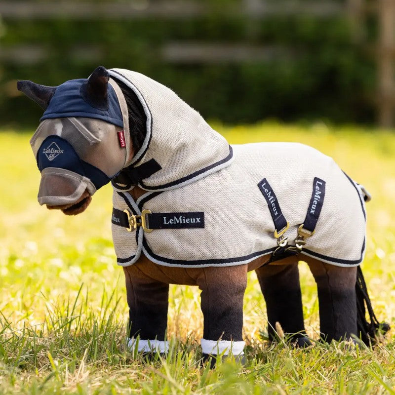 Lemieux - Anti-fly shirt for gray/navy Toy Pony
