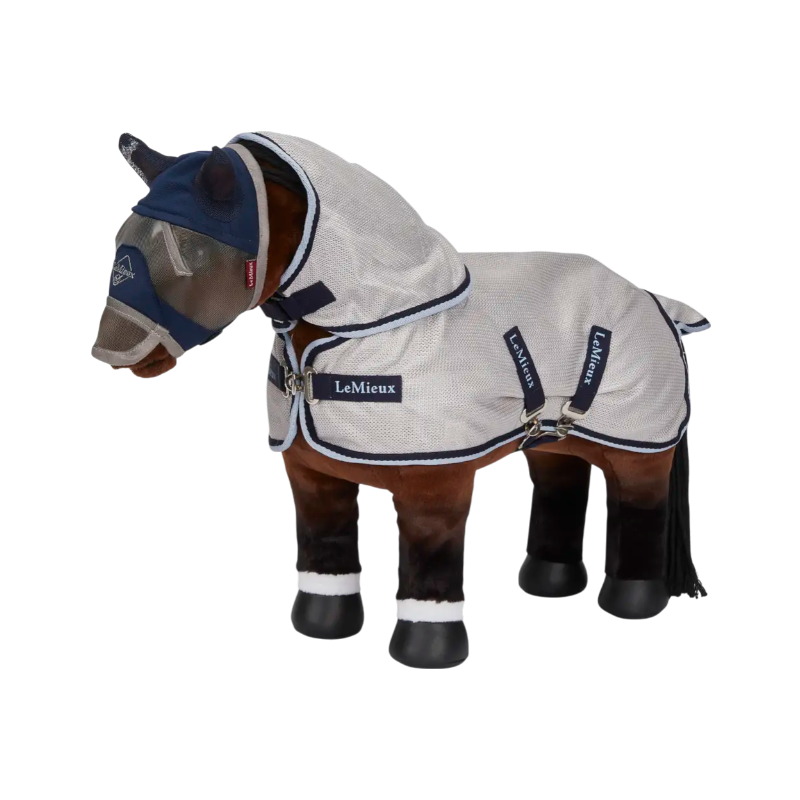 Lemieux - Anti-fly shirt for gray/navy Toy Pony