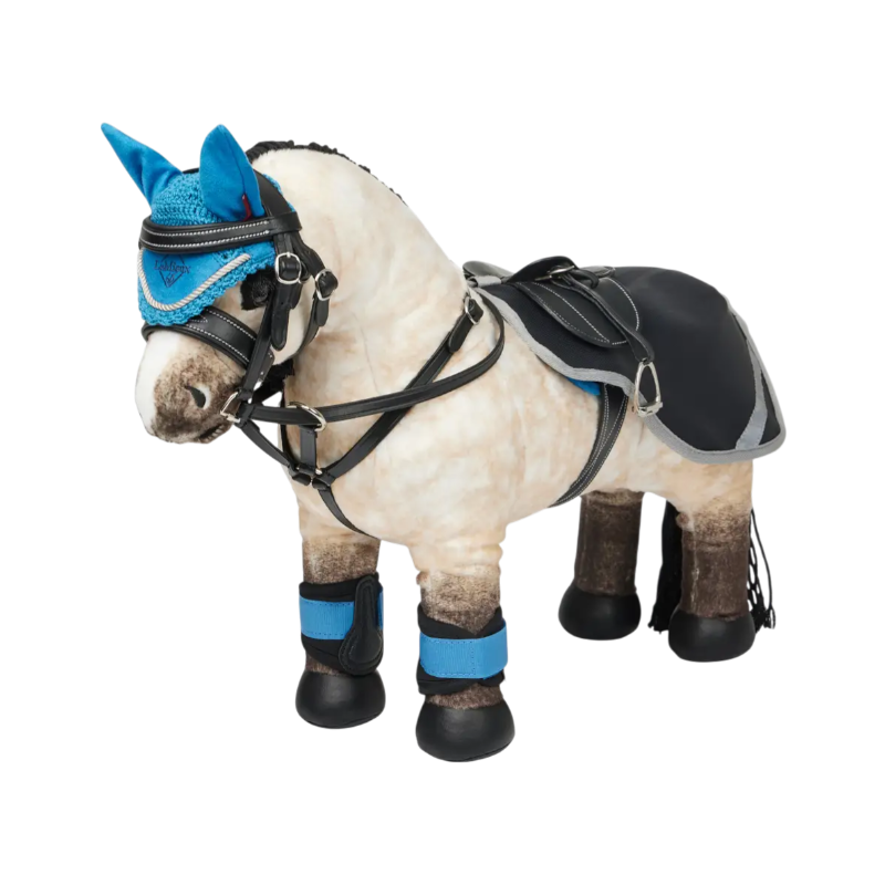 Lemieux - Dekens voor Toy Pony marine/ grijs