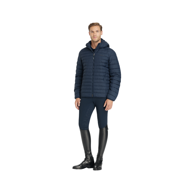 Lemieux - Herren Steppjacke mit Kapuze in Marineblau