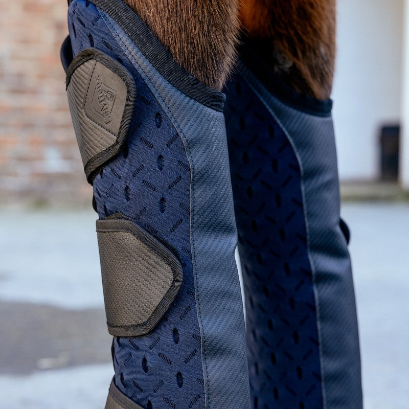 Lemieux - Guêtres de transport Kudos 3D Mesh marine | - Ohlala