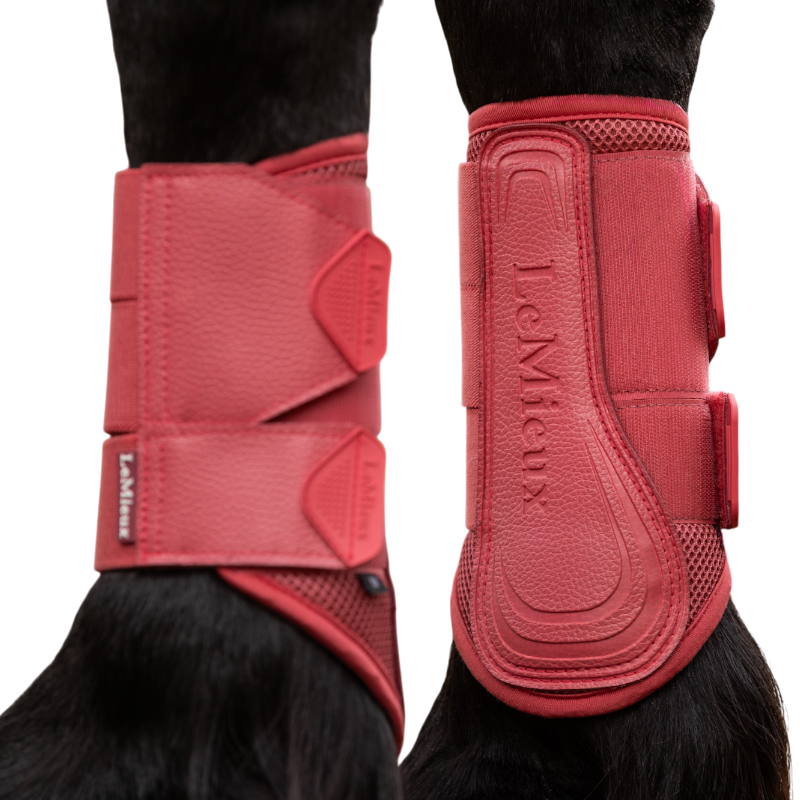 Lemieux - Guêtres souples Mesh Arika cranberry