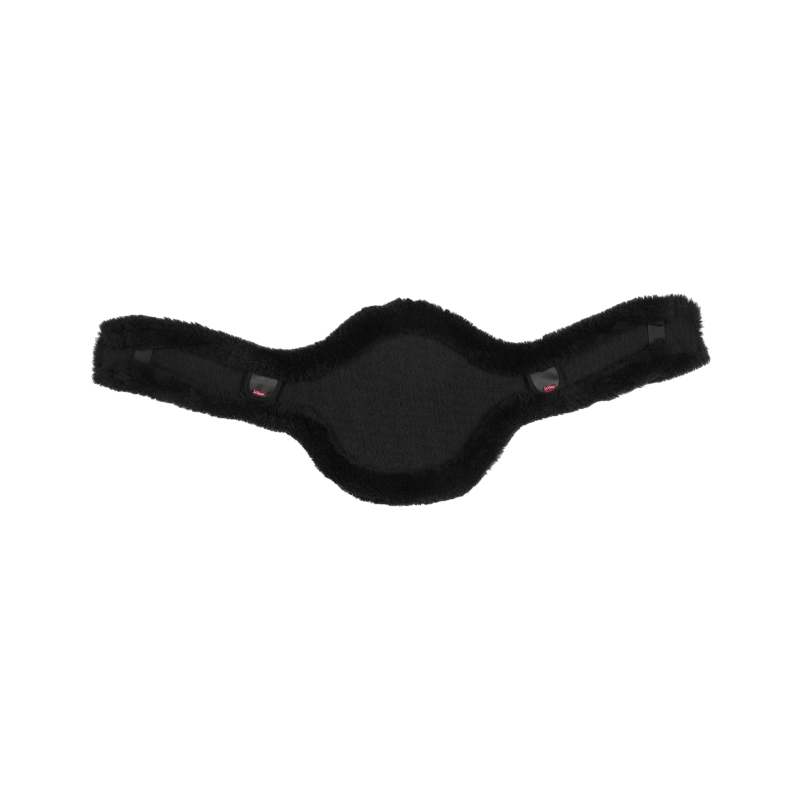 Lemieux - Housse de sangle à bavette longue Anatomic en laine mérinos+ noir | - Ohlala