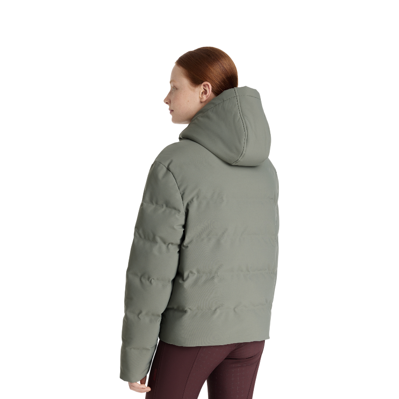 Lemieux - Manteau d’équitation imperméable enfant Young Rider Daisy rosemary