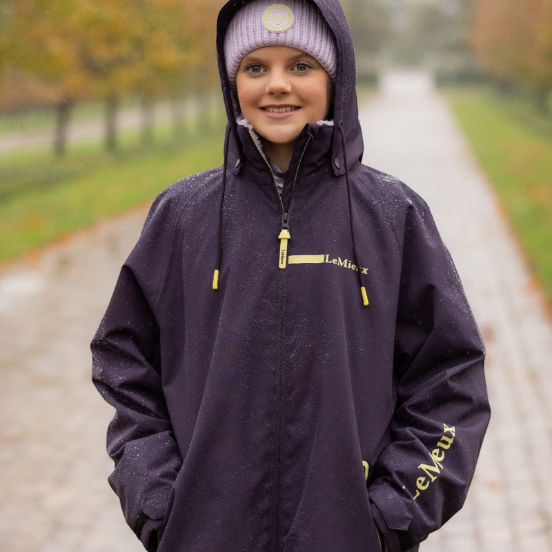 Lemieux - Manteau de pluie enfant HydroShield Junior Young Rider juniper | - Ohlala