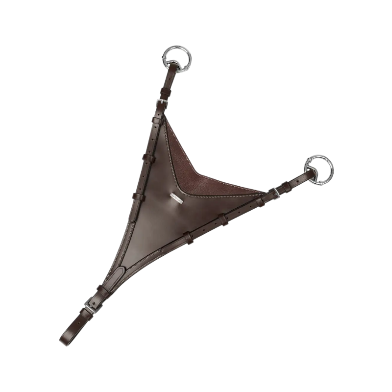 Lemieux - Martingale Bib Kudos havane/ argent | - Ohlala