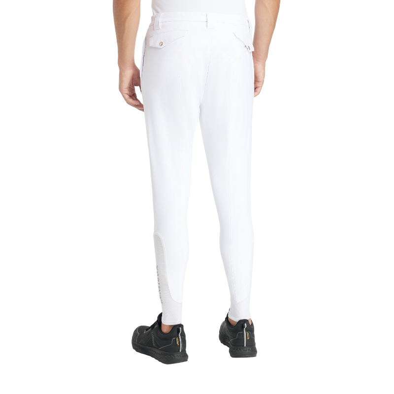 Lemieux - Classic Full Grip Men's Riding Pants White