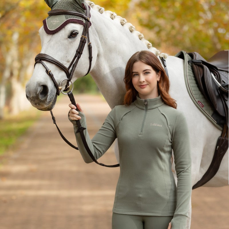 Lemieux - Women's zip-up polar Frances rosemary