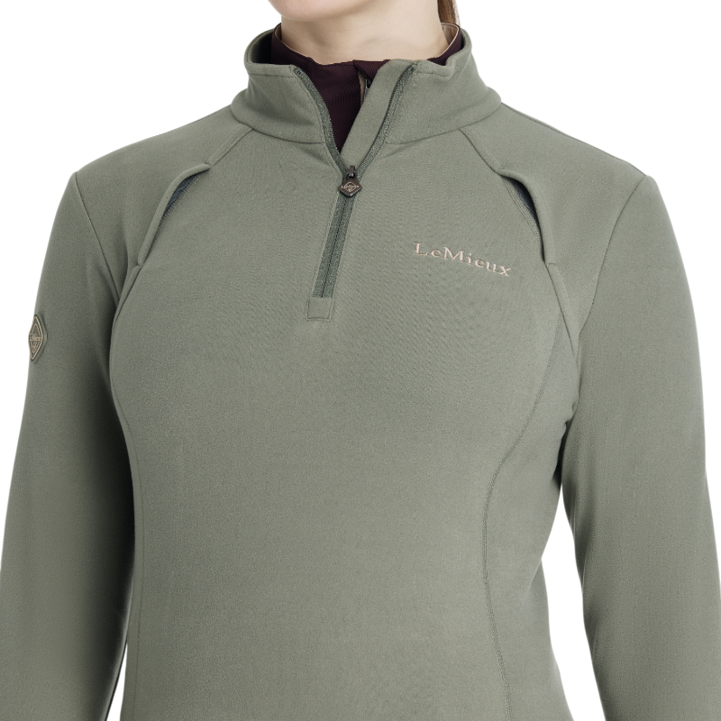 Lemieux - Women's zip-up polar Frances rosemary