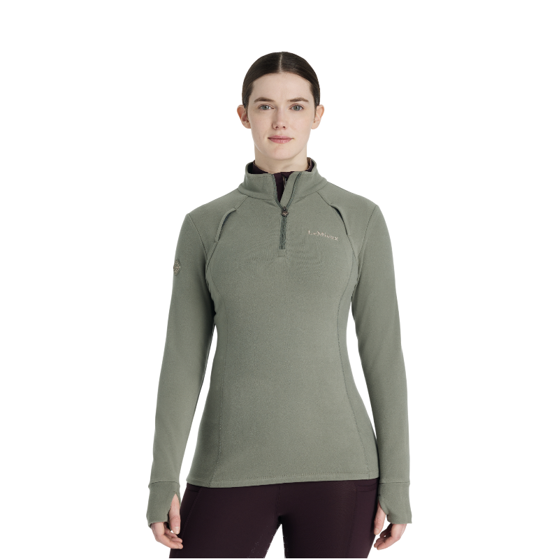 Lemieux - Women's zip-up polar Frances rosemary