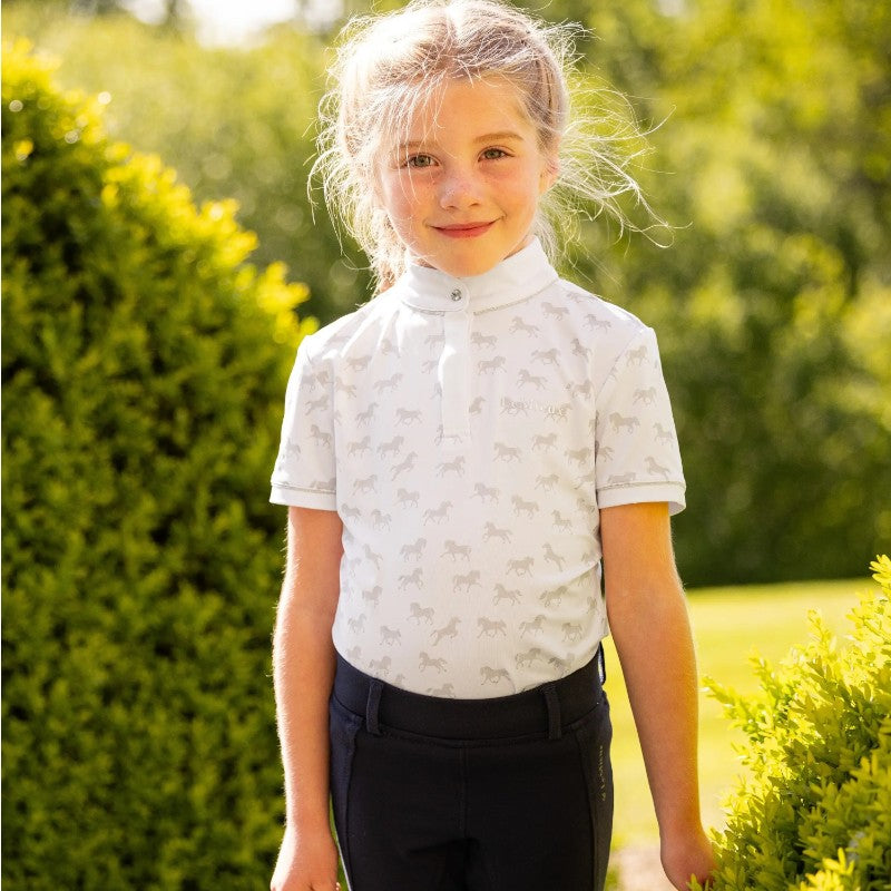 Lemieux - Polo für Mädchen Mini Bella weiß