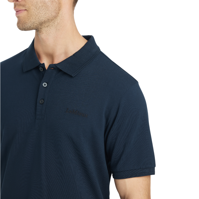 Lemieux - Klassisches Herren Polo marine