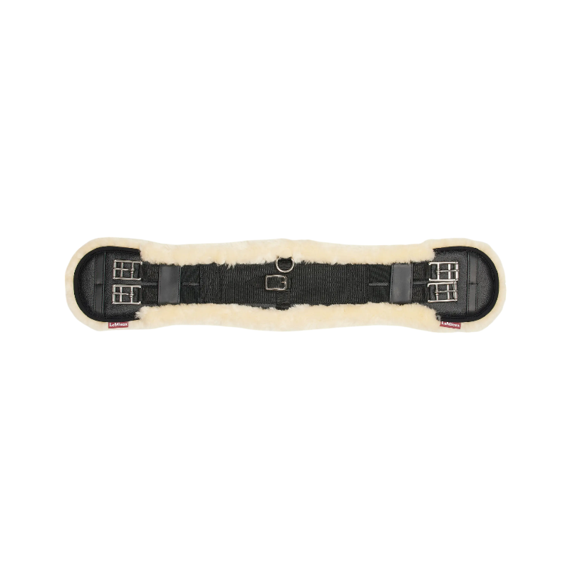 Lemieux - Sangle de dressage Integrated noir/ natural | - Ohlala