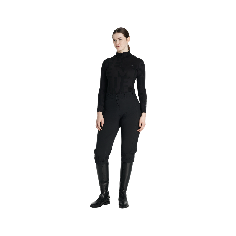 Lemieux - Surpantalon femme 3/4 imperméable Darcey noir | - Ohlala