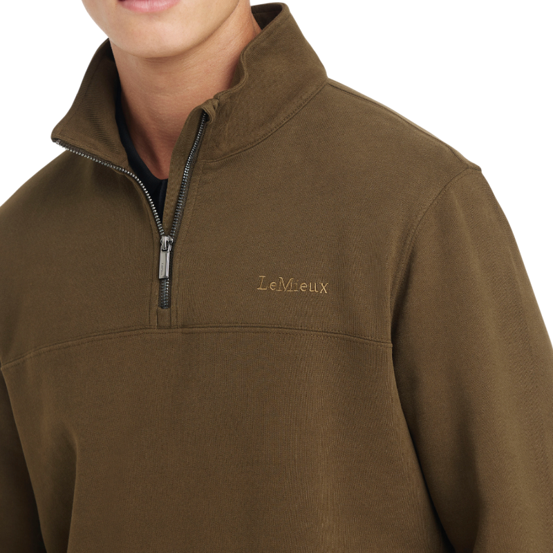 Lemieux - Heren fleece met rits alpine