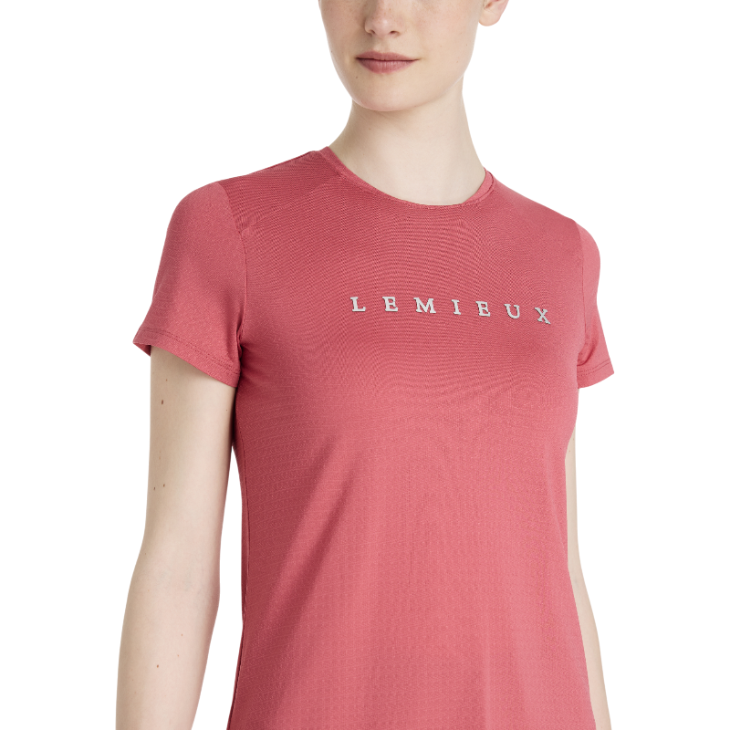Lemieux - Women's short-sleeve Sport cranberry T-shirt