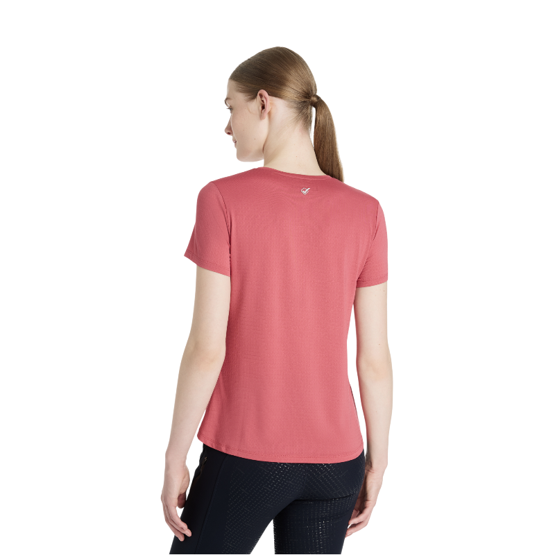 Lemieux - Women's short-sleeve Sport cranberry T-shirt