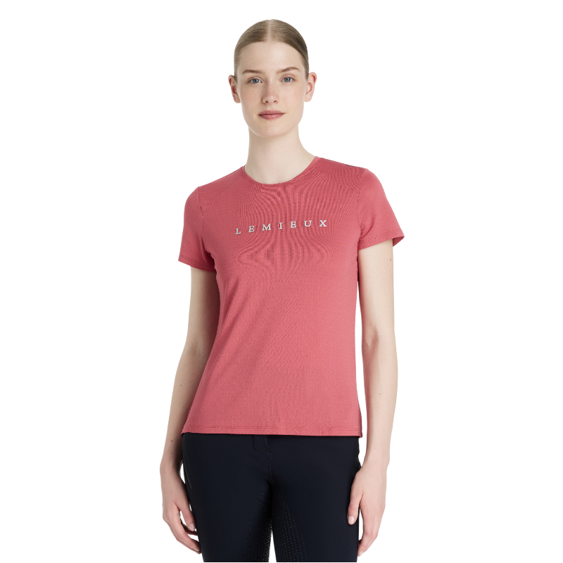Lemieux - Women's short-sleeve Sport cranberry T-shirt