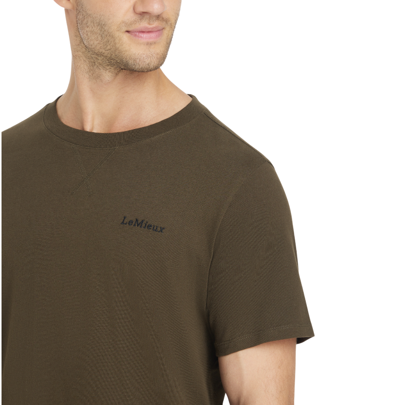 Lemieux - Korte mouwen T-shirt voor heren alpine