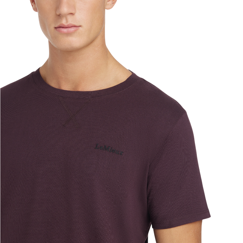Lemieux - T-Shirt mit kurzen Ärmeln für Herren in Damasin