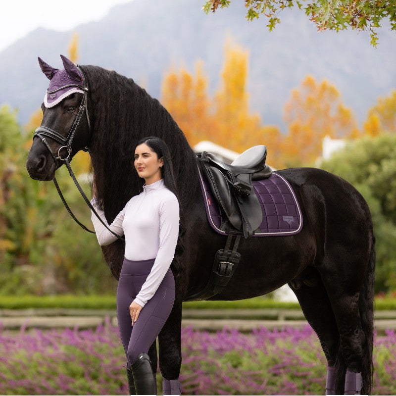 Lemieux - Tapis de dressage Square Loire Classic juniper