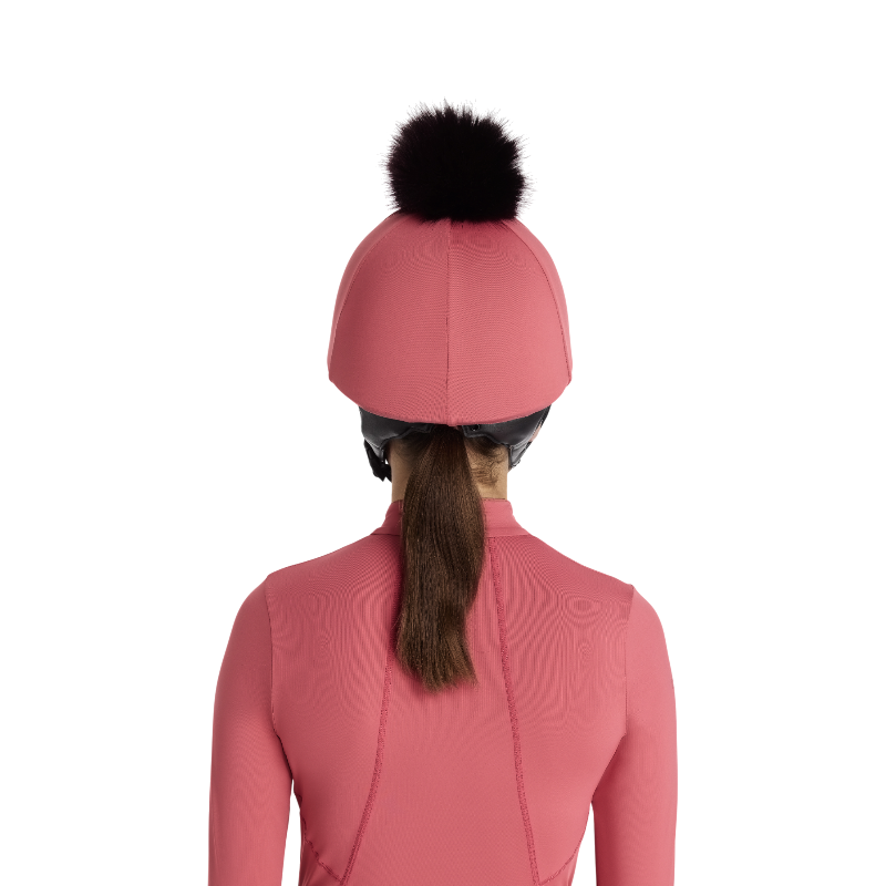 Lemieux - Toque de casque à pompon amovible Classique cranberry