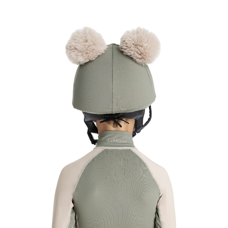 Lemieux - Toque de casque doubles pompons amovibles enfant Mini rosemary | - Ohlala
