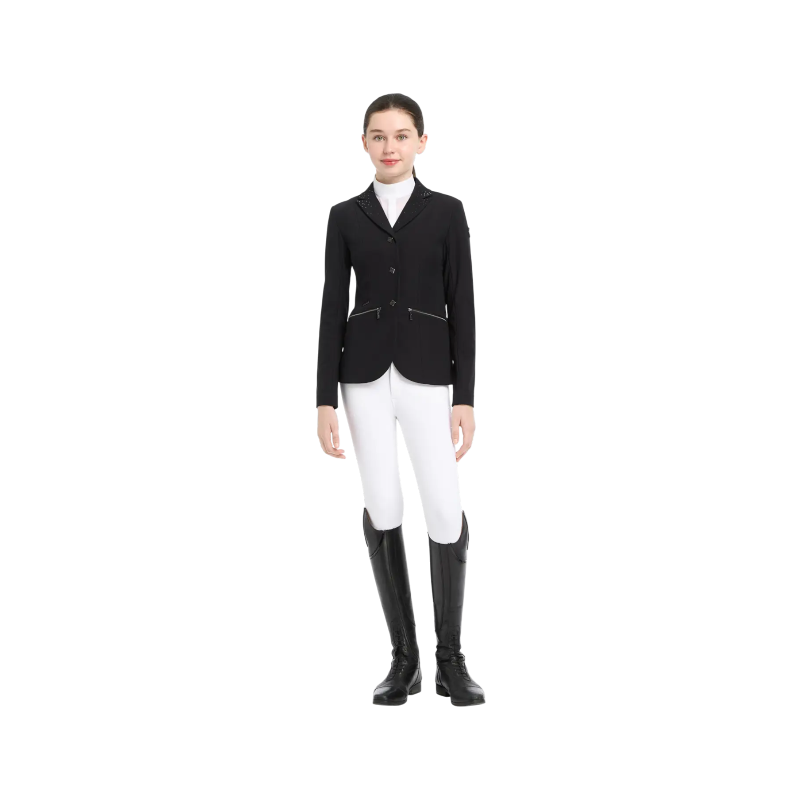 Lemieux - Veste de concours fille Pro Show noir | - Ohlala