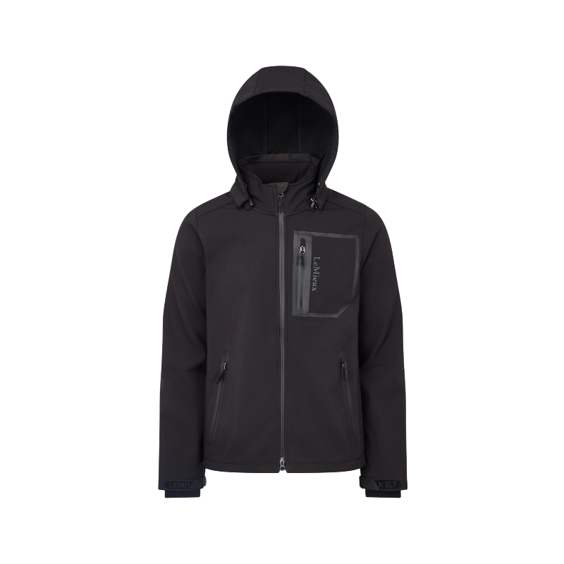 Lemieux - Heren Softshell jas zwart
