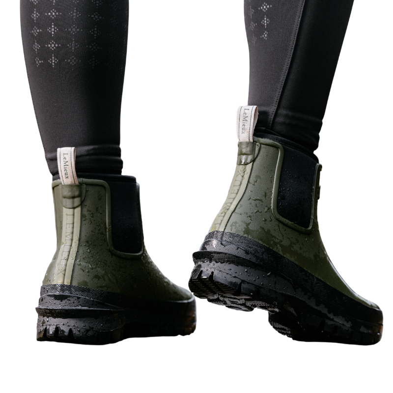 LeMieux - Bottines de pluie femme Bramshaw olive