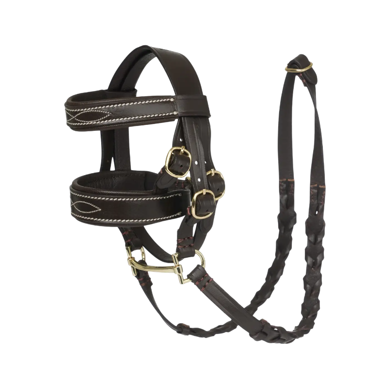 Lemieux - Brown bridle for Toy Pony Hunter
