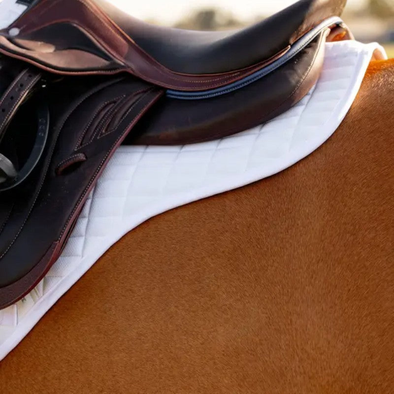 Lemieux - Tapis de selle amortisseur Self-Cool Close Contact blanc | - Ohlala