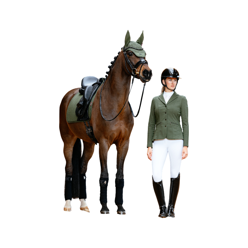 LeMieux - Tapis de dressage Square Essence pine vert
