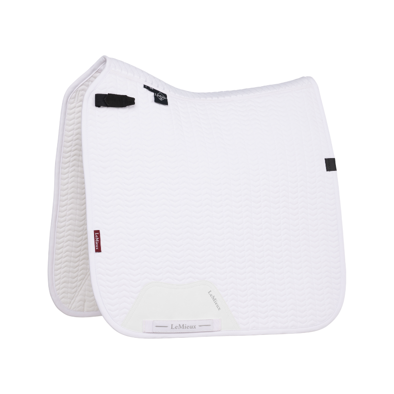 LeMieux - Tapis de dressage Square Essence blanc
