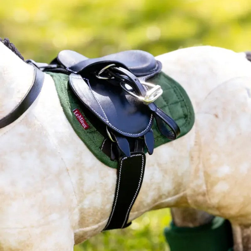Lemieux - Tapis de selle pour Toy Pony hunter green | - Ohlala