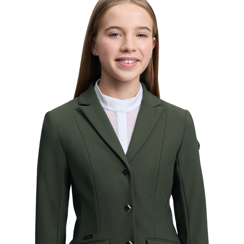 LeMieux - Veste de concours enfant Kennedy pine green | - Ohlala