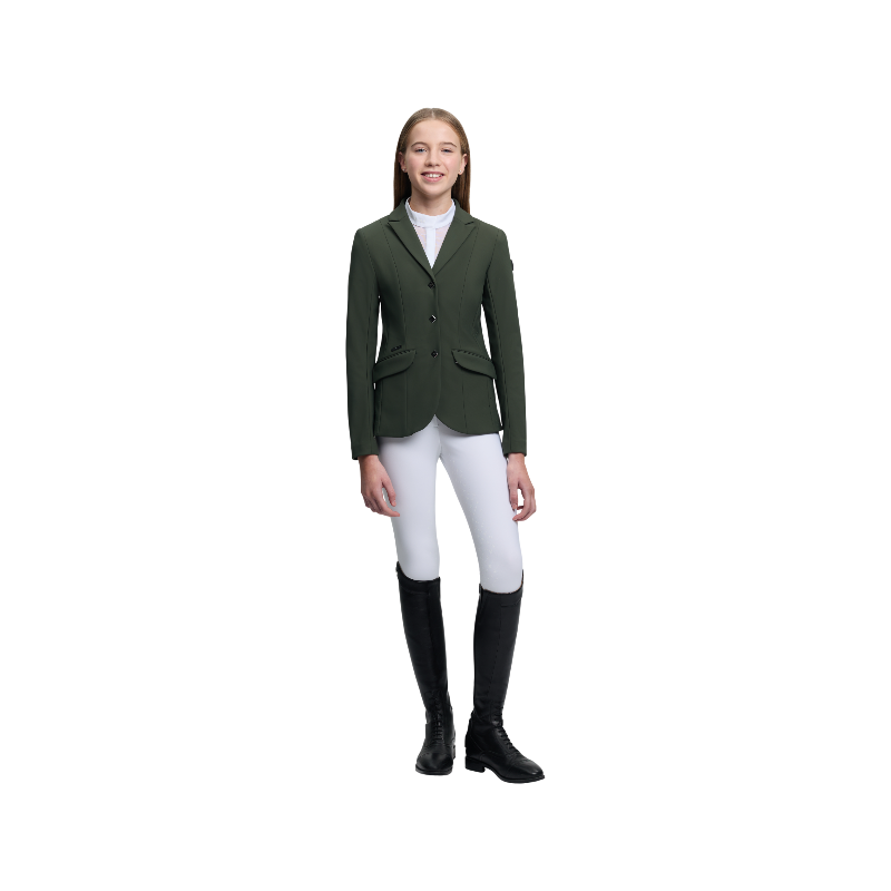 LeMieux - Veste de concours enfant Kennedy pine green | - Ohlala