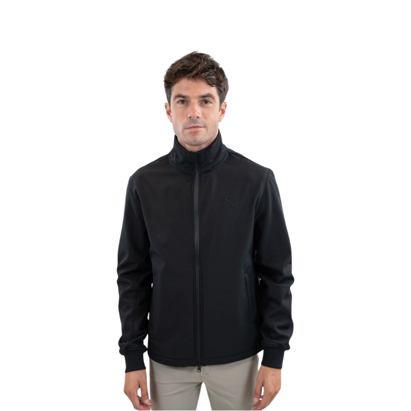 SG - Veste zippée homme Looping noir | - Ohlala