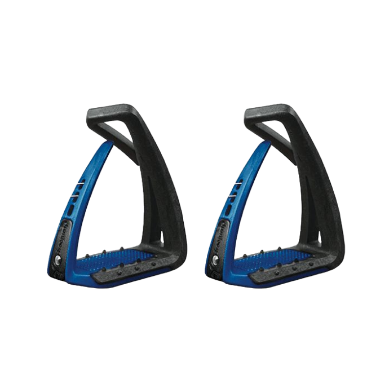 Freejump - Étriers Soft'Up Lite Noir / Marine | - Ohlala