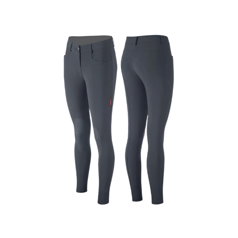 Animo Italia - Pantalon d'équitation femme Nakita gris | - Ohlala