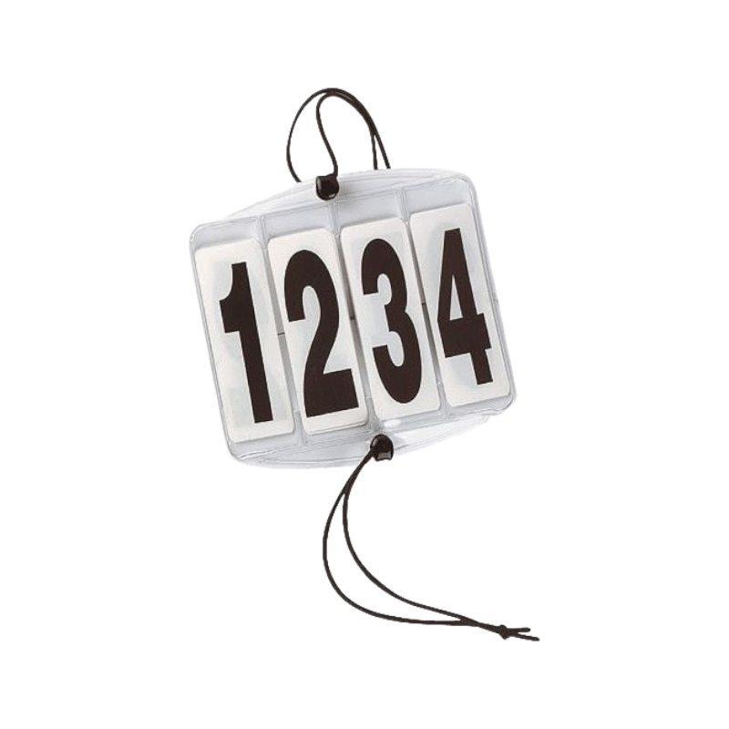 Equithème - Numéros de départ Têtière cheval | - Ohlala