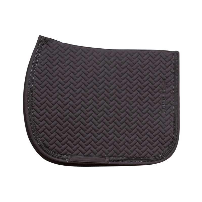 Paddock Sports - Tapis de selle Poppy noir | - Ohlala